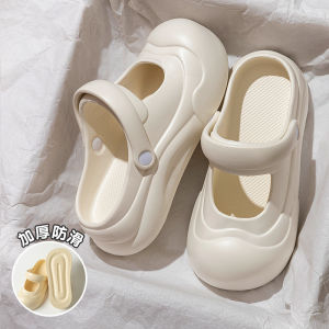[Free Shipping] Eva Sandals Cute And Stylish For Girls Perfect For Outdoor Wear In Summer Featuring A Perforated Design Thick Soles And Non-Slip Features Ideal For The Beach