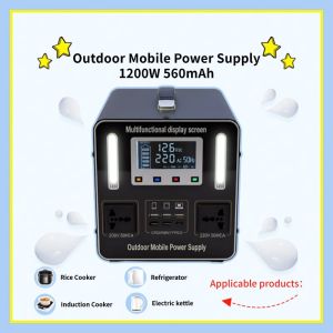 Outdoor mobile power supply Outdoor power supply High power self driving portable high capacity backup power supply