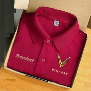 Áo thun polo vinfast áo phông nam nữ ngắn tay có cổ cao cấp vải cotton cá xấu thời trang công sở thanh lịch loại 1.