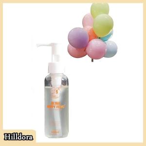 [Hilldora] ลูกโป่งฮีเลียม100มล. พร้อมปั๊มไม่กัดกร่อนมืออาชีพใช้ในบ้านเป็นมิตรกับสิ่งแวดล้อมป้องกันของเหลวช่วยยืดเวลาลอยตัว