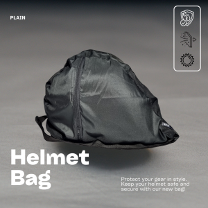 (FULL-FACE) Water-Repellant Helmet Bag with Durable Strap