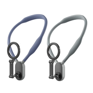 ที่ยึดกระเป๋าแขวนคอแม่เหล็กอเนกประสงค์อุปกรณ์ถ่ายวิดีโอสำหรับโทรศัพท์ขี้เกียจใช้ได้กับกล้องแอคชั่นแคมเมรา