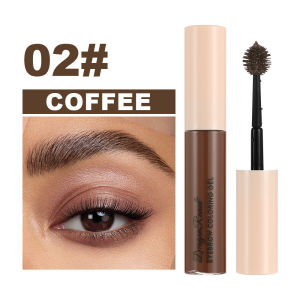 Setting Eyebrow Gel Non-clumping Soft Matte Brows Covers Natural Eyebrow Color Slim Brush Waterproof Smudge-proof 24H Lasting