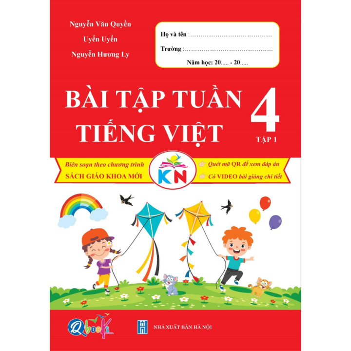 SÁCH - [ Lớp 4 - hk1 ] - Kết nối tri thức - Bài tập tuần tiếng việt 4 ...