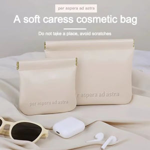 Coin Wallet Waterproof Simple Portable PU Leather Mini Lipstick USB Cable Storage Bag Large Capacity Wallet