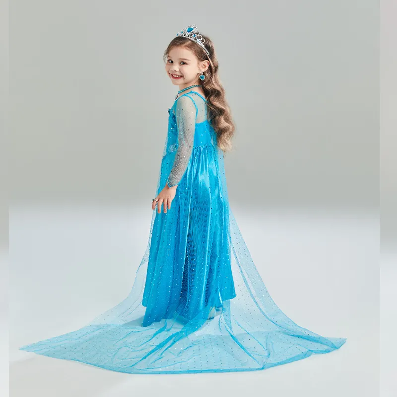 Elsa Dress for Toddler, Frozen Elsa Halloween Costume, Frozen Birthday Dress  - Etsy