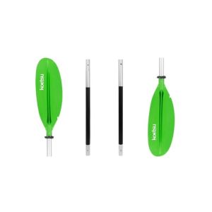 OUREAL Telescoping Emergency Boat Paddle Adjustable Length Aluminum Shaft Boat Oars with Anti-Slip Grips Lightweight Canoe Kayak Paddles For JetSki Boating Kayak Ore