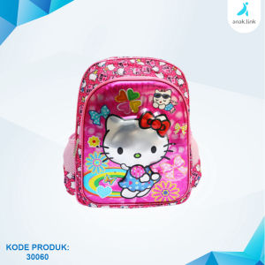 Tas Anak Import Batok Lampu Tepuk Waterproof Karakter Hello Kitty 30060