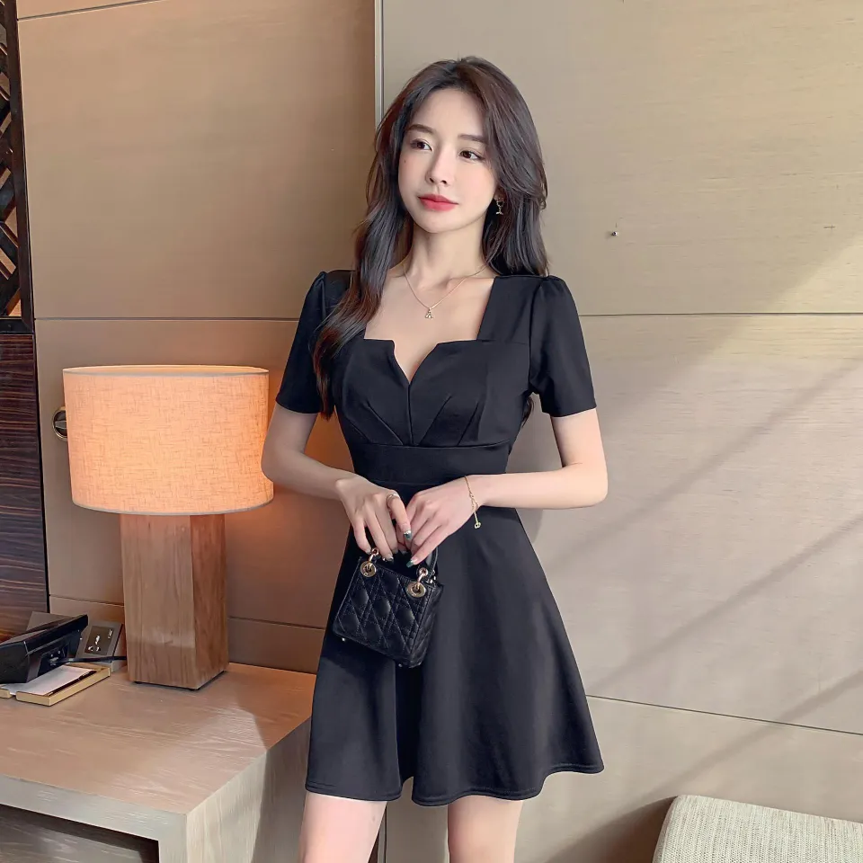2023 Mùa xuân và Mùa hè mới phụ nữ S Váy thanh mảnh thông thường (CFSKT006)  - Trung Quốc Trang phục của phụ nữ y Trang phục giá