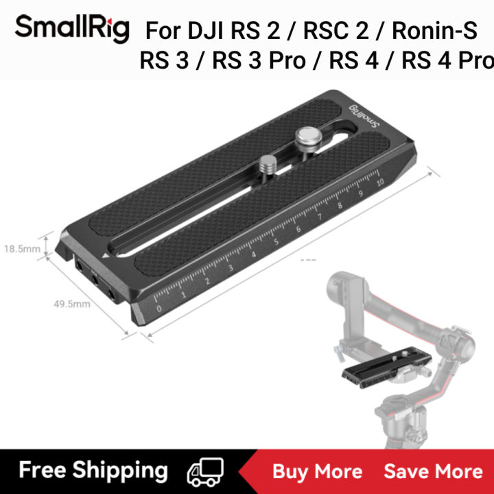 SmallRig Manfrotto Quick Release Plate for DJI RS RSC