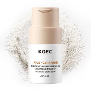 KOEC Bột Rửa Mặt Ceramide Chiết Xuất Từ Gạo 40g Bột tẩy tế bào chết làm sạch sâu