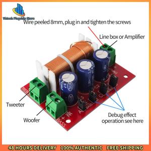 YLY-2088 Speaker Frequency Divider Full Range Treble Bass HiFi Speaker Modification Upgrade Board Welding Free