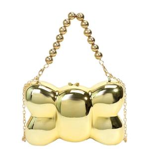 Creative Butterfly Embellished Acrylic Handbag Delicate And Elegant Shoulder Bag For Everyday Use And Special Event