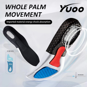 Silicone Orthopedic Insoles for Shoes Sole Breathable Deodorant Cushion Running Insoles for Men Women Feet Care Health Shoes Pad