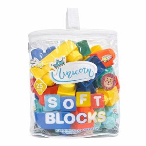 Soft Blocks Toys Chewable Kids Building Blocks Baby Block Toys Building Blocks Kids Building Fun Baby