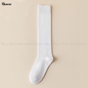 Hộp 5 đôi tất dài nam đi giày tây GOMTAT cao gần gối chất liệu cotton cao cấp hút ẩm thoáng khí - HOT-1804-CB5