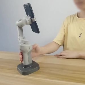 Desktop Stand Support Base Mount for DJI OM 4 Osmo Mobile 3 Stabilizer Handheld Gimbal Extension Fixed Accessories
