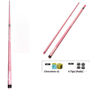 11.5mm/13mm Billiard Cue Pink Carbon Fiber Center Joint Cue Stick Snooker 1/2 Split With Accessories Carbon Fiber Billiard Cue Stick Tako