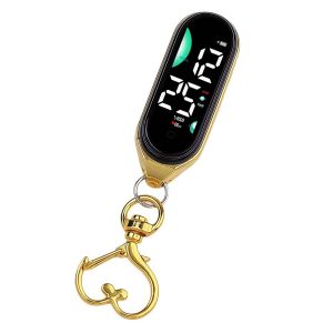 INNEWIN Đèn LED Đồng hồ treo điện tử Màn hình kỹ thuật số Di động Đồng hồ bỏ túi Sáng tạo Chống thấm nước Đồng hồ bỏ túi phát sáng Trẻ em Người lớn