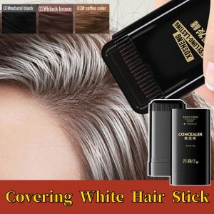 Waterproof And Sweat Proof Hair Dye Comb Gray Hair Cover Baldness Stick Plant Temporary Hair Dye Comb Fast And Long Lasting Wash Free Stick