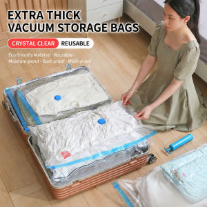 Vacuum Storage Bag For Home Clothes Quilt Adults Dustproof Bag/Moistureproof Organizer/Anti-mildew Protection/Bedroom Closet Use/Universal Household