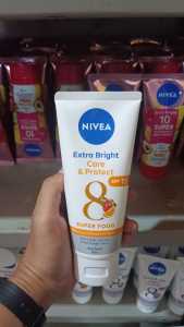 NIVEA BODY SERUM Care Protect Extra Bright 180ml Mencerahkan Dan Melembutkan Kulit Badan