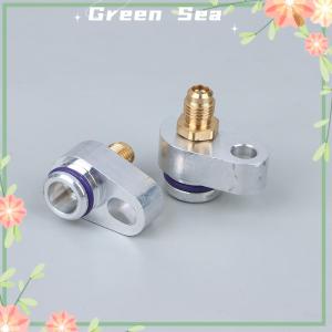 Green sea Car Air Conditioning Leakage Plug Condenser Air-conditioning Compressor Pump Leak Detection for Volvo Benz Bmw Peugeot