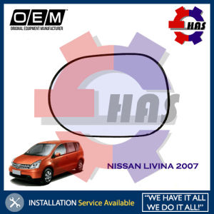 NISSAN GRAND LIVINA L10L 2007 SIDE MIRROR GLASS