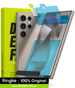 Ringke Dual Easy Film [Gói 2] dành cho [Samsung Galaxy S24 Ultra] Miếng dán màn hình dễ sử dụng