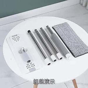 【SG Ready Stock】Floor Lazy Mop Bucket Set Hands-Free Household Cleaner