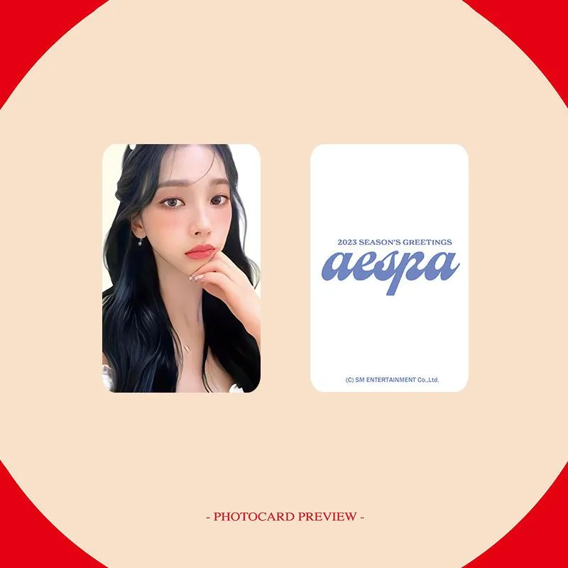 AESPA 2023 Season's Greetings Photo Cards AESPA 2023
