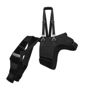 DJDK Adjustable Dog Knee Brace Anti-Licking Breathable Pet Leg Support Pet Care Accessory Comfortable Fit Dog Support Sling Wound Protection