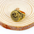 [Same day delivery] TFOE Ring Mens Pure Stainess Steel The Fraternal Order of Eagles Ring Best Gifts Size 8-13 Eagles Bull Ring  Signet Ring Kuya at Ate 1979 DEO ET PATRIA Philadelphia Eagles Ring. 