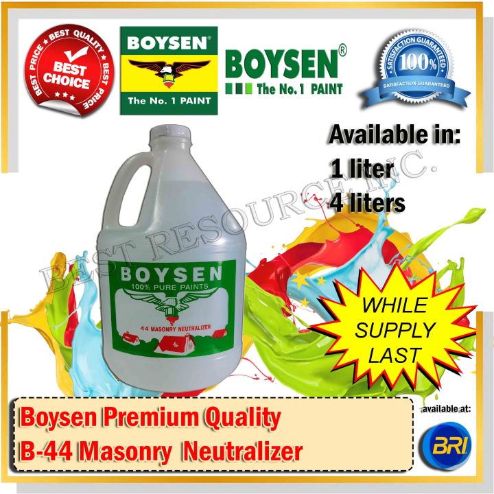 BOYSEN Premium Quality BS 44 Masonry Concrete Neutralizer 1liters