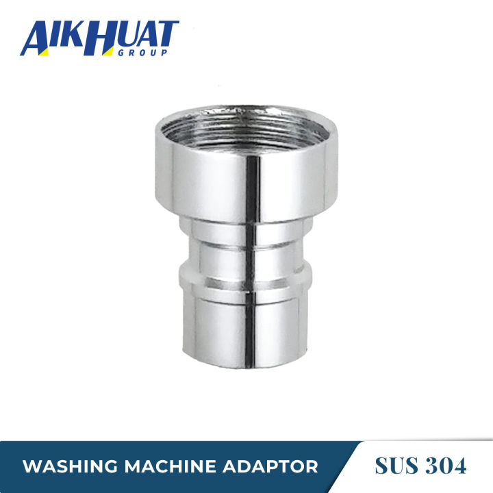 SUS304 Stainless Steel Washing Machine Tap Adaptor Garden Tube Quick