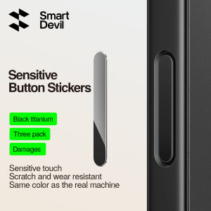 SmartDevil iPhone 16 Pro max camera button Protector For iPhone 16 Pro iPhone 17 Pro Max iPhone 16 Plus iPhone 16 Sensitive Key Film Side Key Dynamic Camera Protective Dustproof button Film Screen Protector