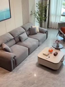 AUREO Electric Sofa Friendly Sofa Multifunctional Living Room Sofa Recliner Sofa Rechargeable Sofa 3 Seater Sofa