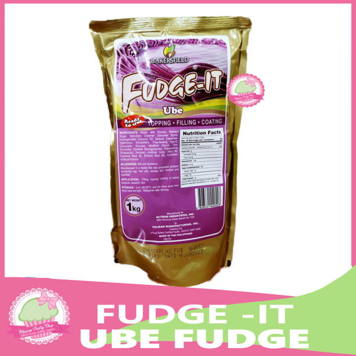 1 Kilo Ube Fudge Bakersfield Ube Fudgeit ExpAUG.2024 Caramel Fudge