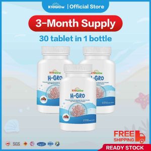 KidGlow H-GRO Nutritional Height Booster Calcium  อาหารเสริมแคลเซียม