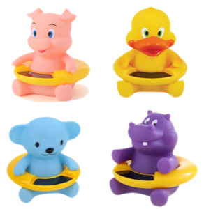 ที่วัดอุณหภูมิน้ํา เทอร์โมมิเตอร์วัดอุณหภูมิน้ํา Baby Thermometer ของเล่นตอนอาบน้ํา ลอยน้ําได้ อย่าลืมเก็บคูปอง