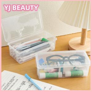 🔥🔥🔥yaojun 1Pcs Pencil Case Box PP Material Transparent Pencil Box Pouch Stationery School Pencil Case Supplies Pencil Storage