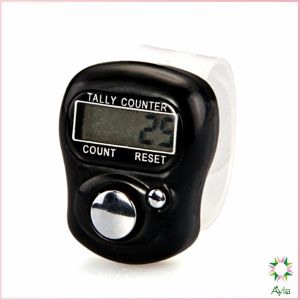 Ayla เครื่องนับจำนวนดิจิตอล เครื่องนับดิจิตอลแบบมีไฟ สวมนิ้ว นับก้าว นับรอบการวิ่ง digital counter