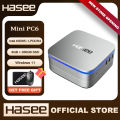 มี M6 PC Windows ขนาดเล็ก11 Mini คอมพิวเตอร์ Intel Celeron N5095คอมพิวเตอร์เดสก์ท็อป8GB LPDDR4 RAM, 256GB SSD, 2.9GHz 4-Core, 2 X HDMI 4K UHD พร้อมสาย HDMI,USB 3.0, 5G WiFi, BT, Blue Backlit, Moon Silver. 