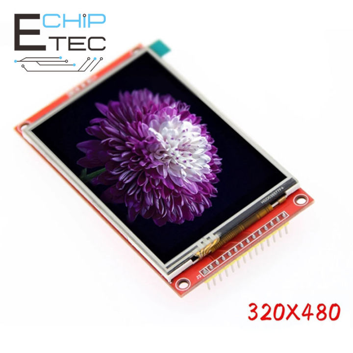 1 cái 3.5-inch 480*320 SCM SPI nối tiếp Mô đun TFT LCD màn hình cảm ứng ...