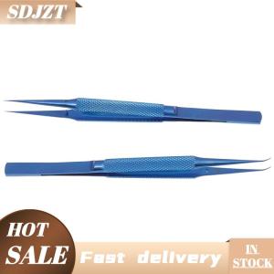 SDJZT Nhíp vân tay chính xác cạnh 0.15mm Dụng cụ sửa chữa nhíp hợp kim Titan