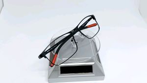 [TERMURAH ]RB502 Frame Kacamata Sport Pria Besi/Kacamata Frame +Lensa Gratis Minus Photocromic Anti Radiasi Blue Ray Berubah Warna Otomatis/Kacamata Cowok Tangkai Per Pegas Elastis Anti Silau Uv Normal Cylinder