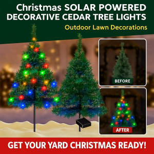 Garden lights solar Christmas outdoor decoration