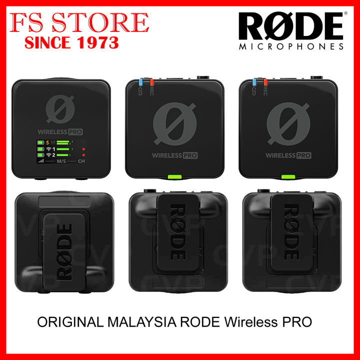 Rode ORIGINAL MALAYSIA RODE Wireless PRO 2-Person Clip-On Wireless ...