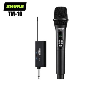 SHURE/TM-20 Wireless Microphone 2 Mic UHF Rechargeable 6.35mm Receiver Microphone for Videoke