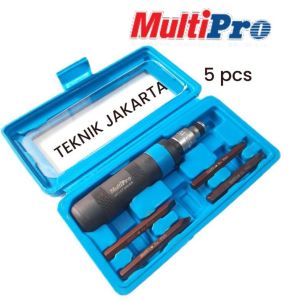 Obeng Ketok MULTIPRO 5 pcs Obeng Gedor Impact Screwdriver Obeng Bolak Balik Obeng Tembus Obeng